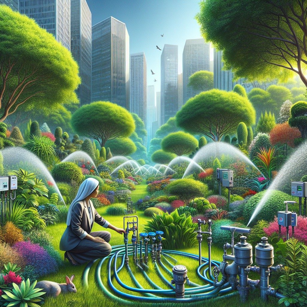 Trucuri practice pentru irigații inteligente în spații verzi urbane